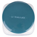 Barattolo Farro 9,5x9,5x14,5 cm in New Bone China VdE Tivoli 1996 Le Travisate Bianco