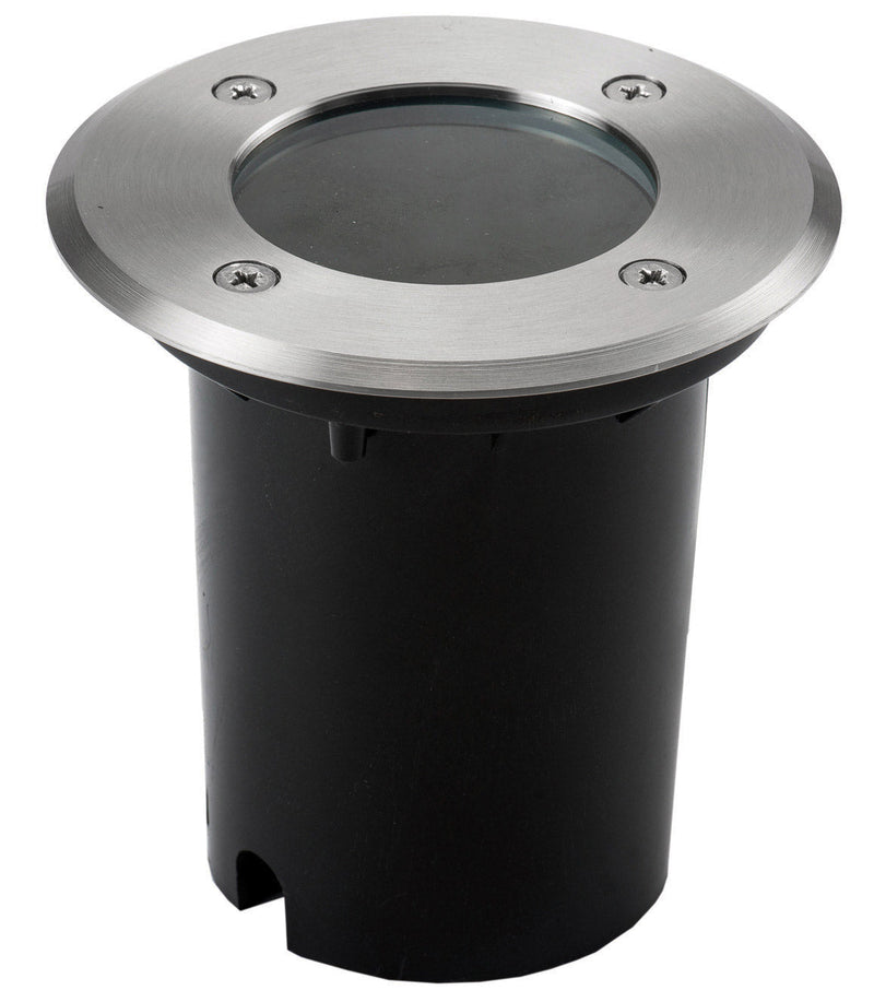 Lampada Faretto Carrabile da Terra in Alluminio e Acciaio Bauer