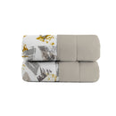 Trapunta Invernale Stampata in Microfibra 200gr Double Face Urban Giallo Varie Misure