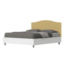 Letto Matrimoniale Grace Ocra Varie Misure