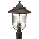 Lampada Testa Palo Color Ruggine Diametro 6Cm da Esterno Linea Porto Sovil