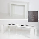 Consolle Tavolo Allungabile 45/305 Cm Rovere Moro Groupdesign Emy