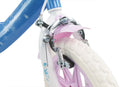 Bicicletta per Bambine 12" Disney Frozen Freno Caliper e Stabilizzatori in Acciaio Hi-Ten Azzurro