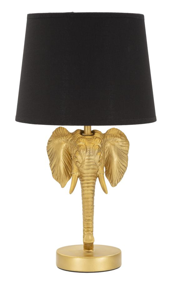 Lampada da Tavolo Elefante Ø 25x43 cm in Poliresina e Ferro prezzo