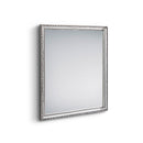 Specchio da Parete 34x45x2 cm in Legno Lola Argento