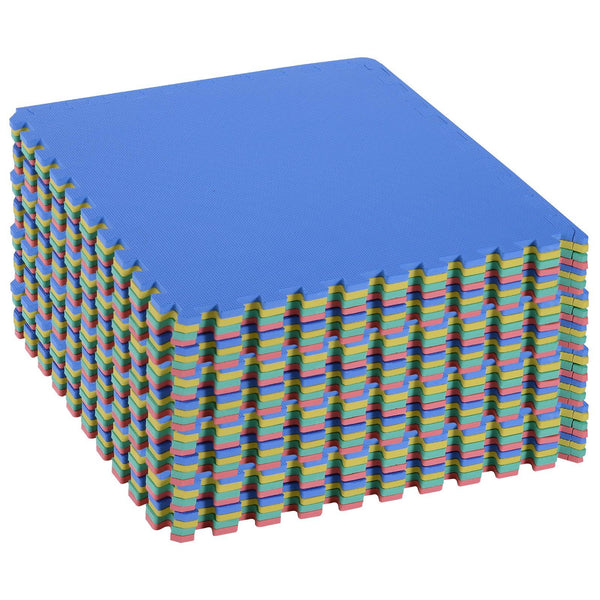 Tappeto Puzzle 32 Pezzi 63x63 cm in EVA Morbido Colorato acquista