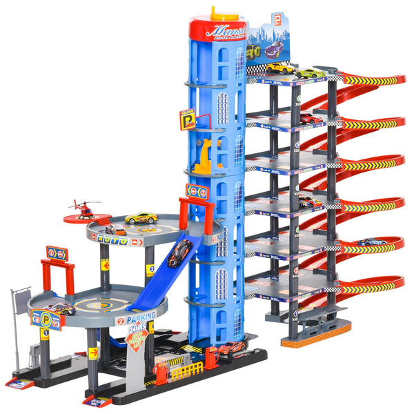 Garage Giocattolo per Bambini con Rampe Ascensore ed Eliporto online