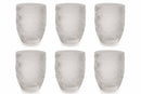 Set 6 Bicchieri Acqua in Vetro 240 ml Villa d'Este Home Tivoli Fish