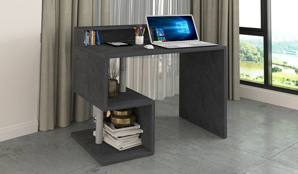 Scrivania a Giorno 100x50x92,5 cm Esse Report Grigio acquista