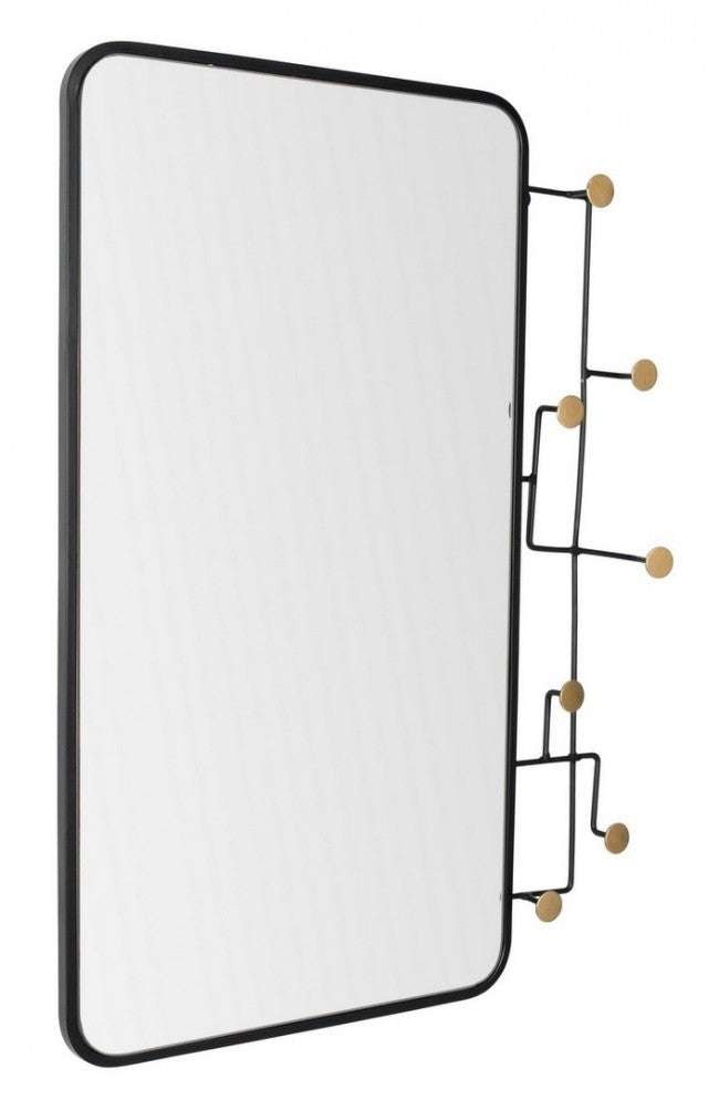 Specchio con Appendini Korbit T15 in Metallo