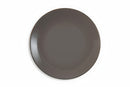 Set 6 Piatti Piani Ø26,5x2,5 cm in Gres Villa d'Este Home Tivoli Royal Passion Marrone