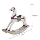 Statuina Cavallo a Dondolo 57 cm in Resina