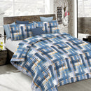 Copripiumino con stampa sul Sacco e Federe Doubleface Tratti