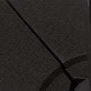 Base per Ombrellone 4 Pezzi Riempibili per Basi a Croce da 100x100 cm Nero