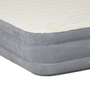 Materasso Gonfiabile Singolo con Pompa di Gonfiaggio Inclusa e Borsa 92x203x46 cm Beige