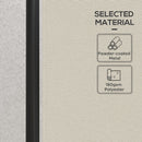 Paravento da Esterno e Interno a 4 Pannelli Pieghevole 221x50x172cm Crema