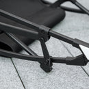 Passeggino per Cani Taglia Piccola con Tettuccio Regolabile e 2 Guinzagli 81x68x98.5 cm Nero e Khaki