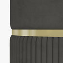 Pouf Contenitore 120 kg max 36x36x44 cm per Soggiorno Ingresso e Camera in Poliestere