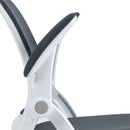 Sedia Operativa da Ufficio 65.5x61.5x88-97.5cm con Schienale a Rete Grigio