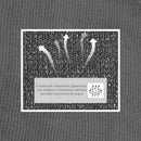 Tenda a Vela Triangolare Anti-UV e Traspirante 5x5x5 m con Ganci a D in Polietilene