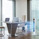 Ventilatore a Torre 45W a 3 Modalità e 3 Velocità con Timer da 12h Ø32 x 96A cm in ABS Nero e Bianco