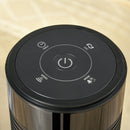 Ventilatore a Torre 45W a 4 Modalità e 3 Velocità con Timer da 12h 31.5x31.5x96 cm in ABS Nero