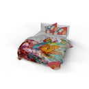 Copripiumino Matrimoniale Stampa sul Sacco e Federe Kio633