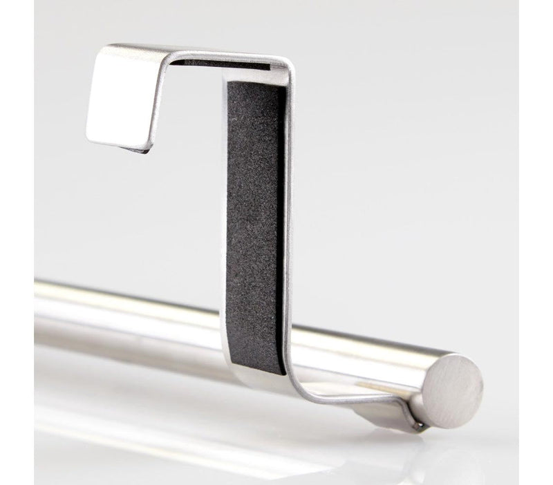 Porta asciugamani salvaspazio 36x8x6 cm in acciaio appendibile