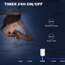 Condizionatore Portatile 1250W 35,5x35x70 cm con 5 Modalità e Timer 24h Bianco