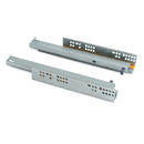 Guide a Scomparsa Silver per Cassetti ad Estrazione Totale P350 Zincato Bianco Acciaio Emuca
