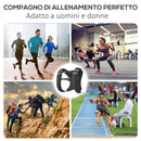 Giubbotto Zavorrato 10kg Traspirante con Tasca Portaoggetti e Spallacci 40x35 cm in tessuto Oxford Nero