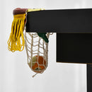 Tavolo Multi Gioco Pieghevole 2 in 1 per Biliardo e Ping Pong 140x63x60-80 cm con Accessori Inclusi