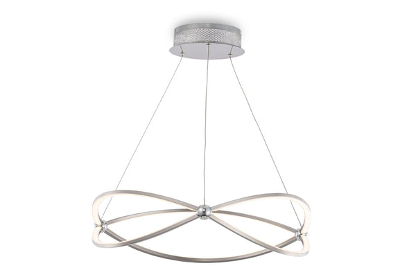 prezzo Lampada pendente Modern in Metallo Weave Nickel