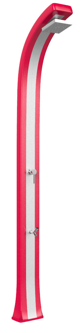 prezzo Doccia da Giardino Miscelatore e Lavapiedi Arkema Spring Plus Fascia Inox Cherry