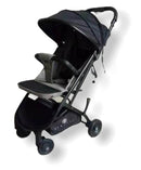 Passeggino Leggero per Bambini Barotti Primo Nero e Grigio