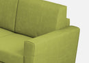 Divano 2 Posti 172x85x85 cm Yasel in Tessuto Verde