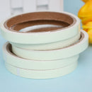 Nastro Adesivo Multiuso Fluorescente 15mm x 3m si illumina al buio 6 ore