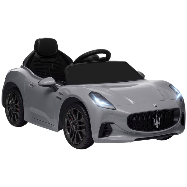 Macchina Elettrica per Bambini con Licenza Maserati Gran Turismo Folgore 12V Grigio online