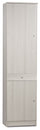 Armadio 2 Ante 1 Cassetto 46x183x34 cm Eucalipto