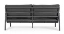 Divano 2/3 Posti 192x87x86h cm con Cuscini Jalisco Antracite