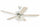 Ventilatore da Soffitto con 5 Pale e Lampada Ø130cm 3 Velocità  Kooper Windy