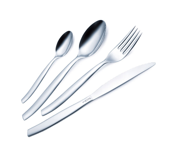 acquista Servizio Set di Posate 24 pezzi in Acciaio Inox Eme Shark