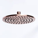 Soffione Doccia Tondo Diametro 20 cm Rame Tevere