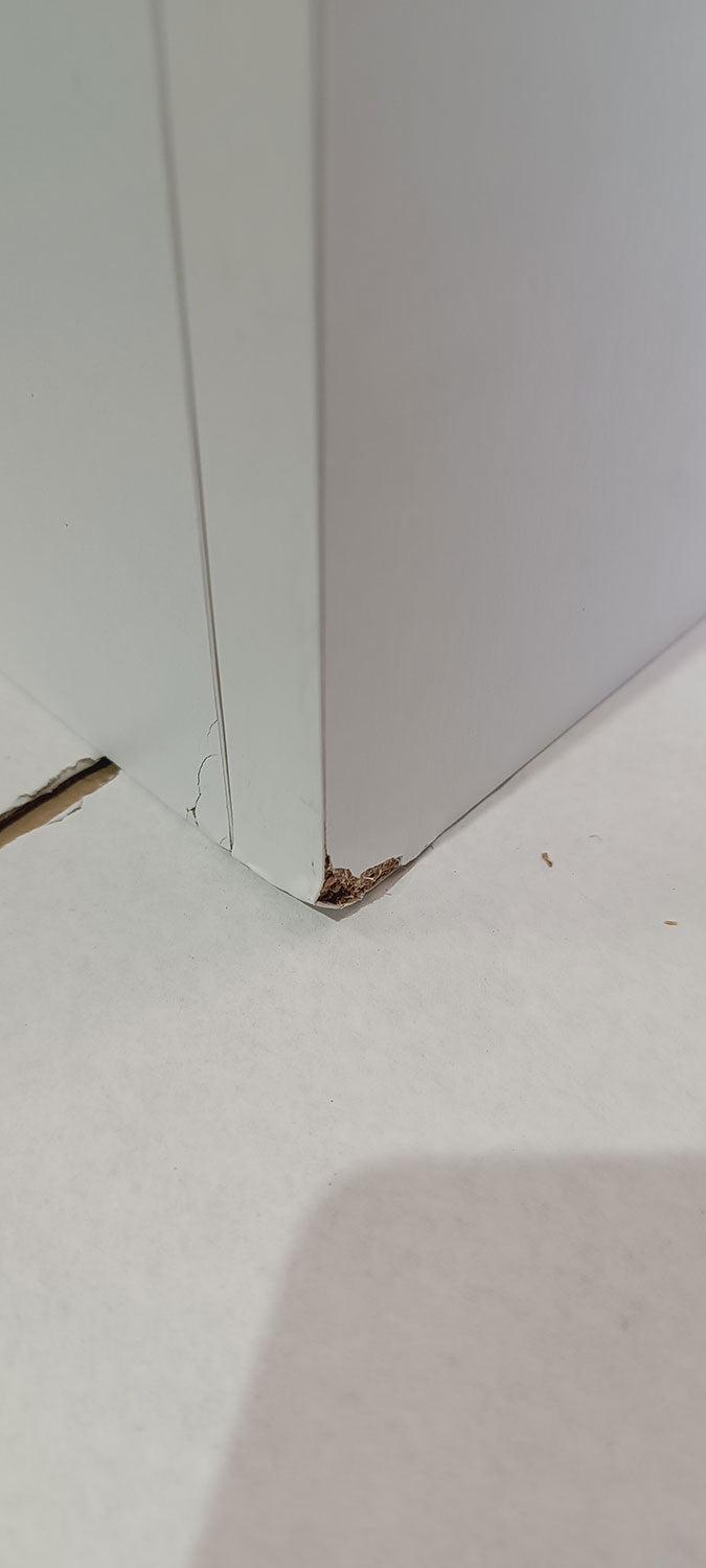 Mobile Lavatoio in ABS 70x40x90 cm 2 Ante Ambrosini Doris Bianco Opaco Seconda Scelta