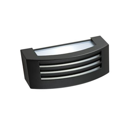 Lampada Applique con Griglia Colore Grigio per Esterno Linea Umbe Sovil online