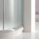 Box Doccia Semicircolare 2 Ante Scorrevoli In Cristallo Opaco 5mm Fosterberg Aarhus Varie Misure