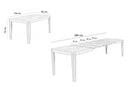 Tavolo Allungabile 130/290x80x76 cm in Melaminico Big Antracite