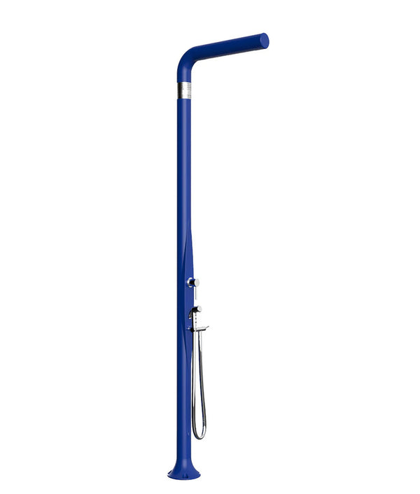 acquista Doccia da Esterno Giardino Miscelatore e Doccetta Mobile Arkema Funny Yang Blu