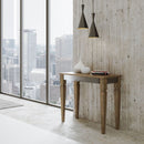 Consolle Allungabile 90-300x40x77 cm in Nobilitato Marrone