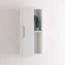 Pensile a Giorno 2 Vani da Soggiorno 17,5x16x78,2 cm TFT Belsk Bianco Opaco